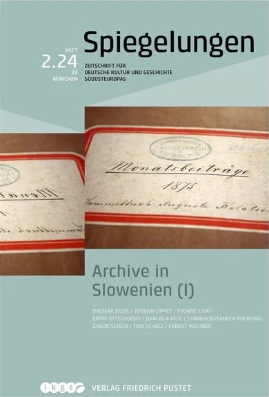 Cover der Ausgabe: Archive in Slowenien I