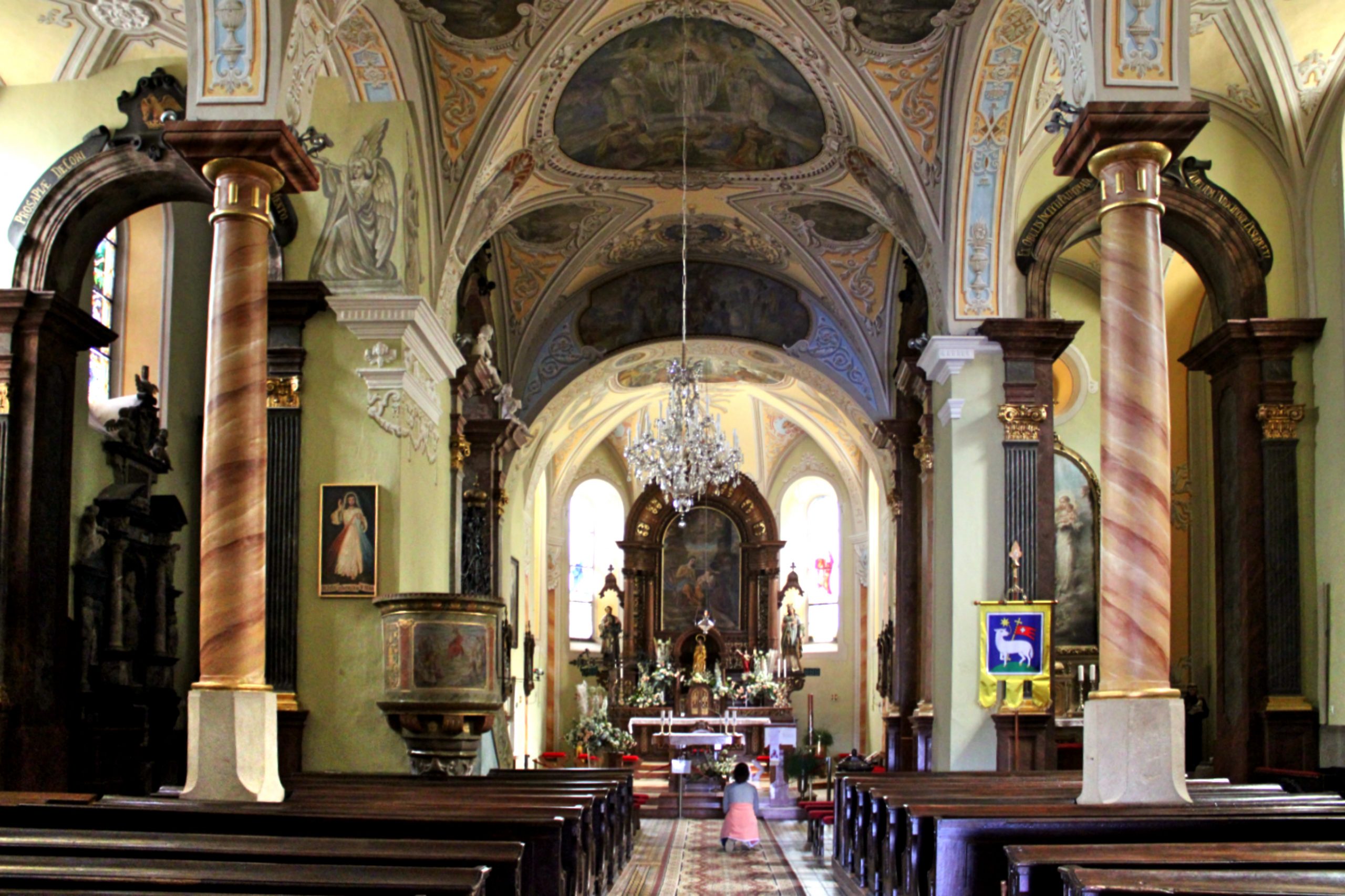 Pfarrkirche Mariä Geburt (Farský kostol Narodenia Panny Márie), 14.–20. Jahrhundert.