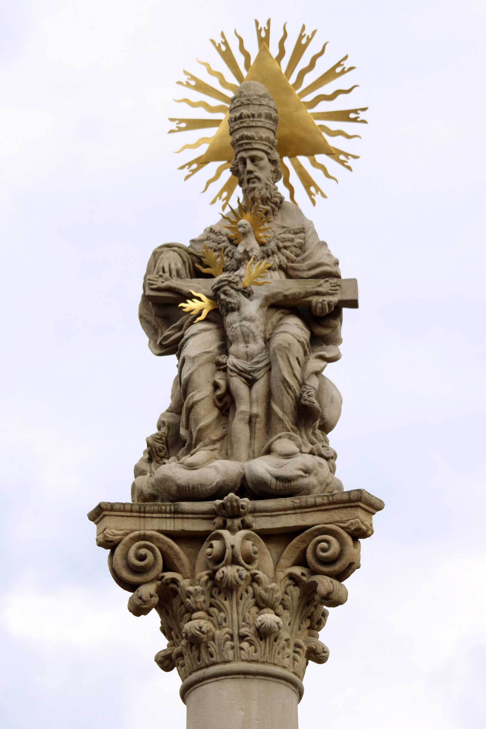 Pestsäule, Dreifaltigkeitsgruppe.